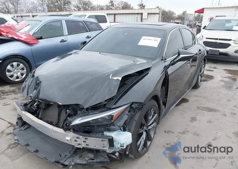 2024 Lexus Is 350 F Sport z USA, uszkodzony, nr VIN JTHGZ1B22R5072115